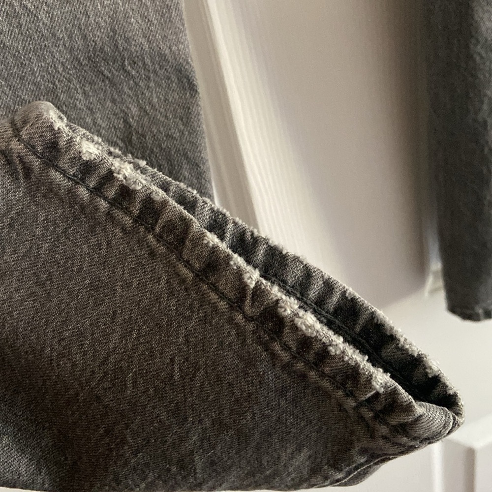 Madewell Women’s Gray Lightwashed Straight Leg Vintage Jeans Size 27 Ecofashion - Picture 8 of 10